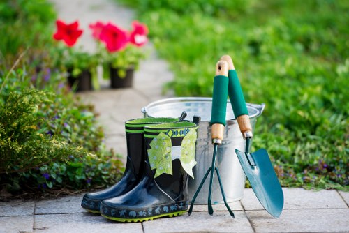 Low-carbon van used by Gardeners Carshalton for eco-friendly garden service